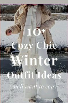 Winter Outfits Warm Weather, Cozy Winter Fashion, Outfits Cold, Winter Wardrobe Essentials, Cold Weather Outfit, Weather Outfits