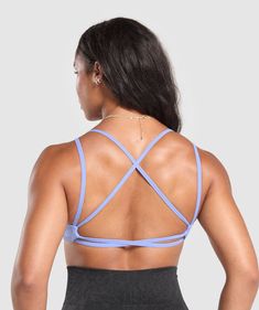 IT’S NOT YOU, IT’S YOUR SPORTS BRA With lightweight, breathable designs, comfortable cups and supportive straps, you can rely on our sports bras to be there for you, and for yours. • Did someone say back day?• Crossover strappy back• Opening inside to add removable cups SIZE & FIT• Light support• Model is 5'3" and wears size S MATERIALS & CARE• 78% Polyester , 22% Elastane SKU: B8A5U-UCVF Blue Sweat-resistant Sports Bra For Gym, Blue Sweat-resistant Sports Bra For Running, Blue Compression Sports Bra With Built-in Bra, Blue Sports Bra With Built-in Padding And 4-way Stretch, Compressive Blue Sports Bra, Sweat Resistant, Back Day, Sports Bra, Bra, Blue