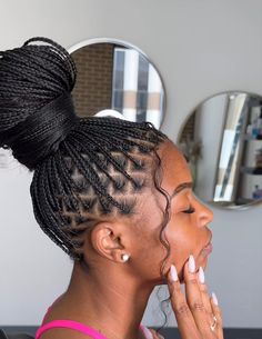 Mama Hair, Braided Updos, Bob Braids Hairstyles, Hair Growth Formula, Braided Hairstyles For Black Women Cornrows, Braid Inspiration, Black Bridesmaid, Short Box Braids