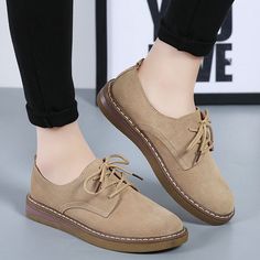 Flat Oxford Shoes, Boat Fashion, Comfort Shoes Women, Winter Shoes For Women, Pointed Toe Shoes