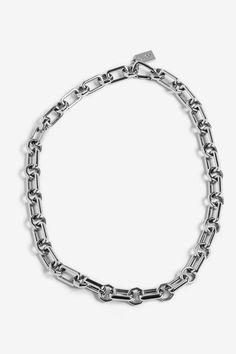 New Arrivals Luxury Elegant Stainless Steel Chain Necklace, Luxury Silver Refined Jewelry, Luxury Sterling Silver Jewelry With Delicate Chain, Luxury Everyday Sterling Silver Chain Necklace, Luxury Sterling Silver Trendy Necklaces, Luxury Elegant Silver Chain Necklace, Luxury Silver Classic Chain Necklace, Luxury Fine Jewelry Silver Chain Necklace, Luxury Silver Chain Link Jewelry