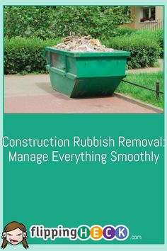 construction rubbish removal manage everything smoothly