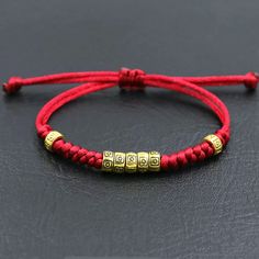 Tibetan Buddhist Rope Woven Bracelet P R O D U C T I N F O : Ethnic style gold circle black or red rope thread woven bracelet. Adjustable rope bracelet Casual Gold Bracelet With Adjustable Cord, Casual Gold Braided Bracelet With Adjustable Cord, Gold Casual Braided Bracelets With Adjustable Length, Casual Gold Braided Bracelet With Adjustable Length, Casual Gold Braided Bracelets For Festivals, Casual Gold Friendship Bracelets For Festival, Casual Gold Bracelets For Festivals, Casual Gold Bangle Friendship Bracelets, Casual Gold Braided Bracelet With Sliding Knot