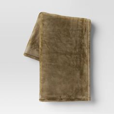 a brown towel hanging on the wall