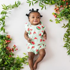 Our hearts are aflutter for this classic bubble romper that’s as cute as can be. Flutter sleeve details add the sweetest touch, while the bubble silhouette creates an adorable all-in-one outfit. Crafted from soft, stretchy bamboo, this lightweight romper keeps little ones cool and comfortable throughout the warmer months. 97% Rayon made from Bamboo, 3% Spandex Flutter sleeves Inseam snap closures Single snap closure at the back Bubble silhouette Cute Green Bubble Romper For Playtime, Playful Short Sleeve Bubble Romper For Playdate, Cute Short Sleeve Jumpsuits And Rompers For Playtime, Cute Cotton Bubble Romper With Flutter Sleeves, Summer Short Sleeve Ruffled Onesie, Summer Bubble Romper With Short Sleeves For Playtime, Short Sleeve Bubble Romper For First Birthday In Summer, Summer Short Sleeve Bubble Romper For First Birthday, Playful Cotton Bubble Romper With Flutter Sleeves