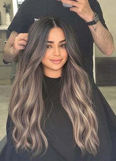 Brown Hair Balayage, Balayage Hair, Pretty Hairstyles, Brown Hair, Balayage, Hair Cuts, Hair Styles, Hair, Beauty