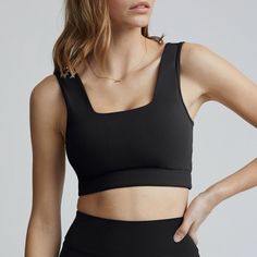 New (Never Worn), Size Xs, Black Designed To Move Seamlessly With Your Body, The Medium Support Delta Is A Square Neck, Tank-Style Bra, With A Sleek And Supportive Silhouette. Includes Built In Slots For Padding + Inserts Retails For $70 + Tax Tags: Alo Yoga, Bandier, Set Active, Carbon38, Nylora, Free People, Sport, Lululemon, Athletic, Athleta, Varley, Nike, Adidas, Outdoor Voices Versatile Black Stretch Crop Top, Black Stretch Bra-friendly Crop Top, Versatile Black Top With Built-in Bra, Versatile Black Tops With Built-in Bra, Compressive Black Bra-friendly Top, Black High Stretch Crop Top Sports Bra, Versatile High Stretch Black Crop Top, Black Crop Top Activewear With Built-in Bra, Black Cropped Sports Bra With Seamless Construction