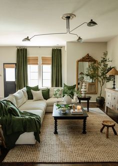 the living room is clean and ready for guests to use it as a focal point