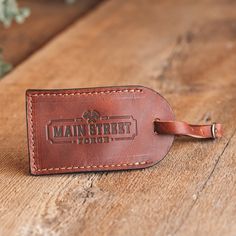 TRAVEL WITH LESS HEADACHE - Perfect for your next holiday vacation, business trip, or couple’s cruise. This full grain leather luggage tag ensures your personal information stays safe, and your belongings reach your final destination right when you do. PREMIUM LEATHER LUGGAGE TAG - At Main Street Forge we’re known for our practical, high quality leather products, and these baggage tags perfectly fit the bill. Choose from 7 unique colors: Avalanche Gray, Midnight Black, Charred Oak, Tobacco Snake Classic Brown Travel Accessories With Luggage Sleeve, Everyday Rectangular Leather Luggage Tag, Classic Leather Travel Accessories For Gifts, Classic Leather Travel Accessories As Gift, Brown Leather Rectangular Travel Accessories, Leather Luggage Tag With Luggage Sleeve For Gift, Leather Luggage Tag With Sleeve For Gift, Brown Luggage Tag For Gifts, Leather Rectangular Luggage Tag For Travel