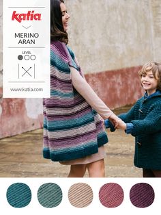 couleurs tendance et laine mérinos rayures Seasons Of The Year, Granny Squares, Geometric Design, Color Mixing