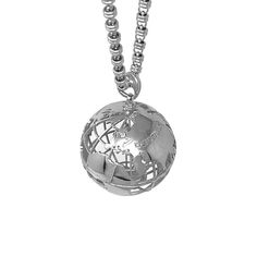 Everywhere you go becomes a part of you. DelBrenna’s Globe Collection was inspired by the incredible people who bring the world to Cortona and help spread the magic of Tuscany. We hope the world is your oyster because you are more precious to us than any pearl! Details: Made in Italy, Handmade Italian Jewelry Material: 925 Sterling Silver Finish: Rhodium over silver Size: Diameter is 1 1/2 inches (3.8 cm), height is approximately 2 inches (5 cm) including bail. Details: The bail slides to any De Globe Collection, The World Is Your Oyster, World Is Your Oyster, Italian Horn, Pearl Details, Italian Jewelry, Globe Pendant, Earring Backs, Jewelry Care