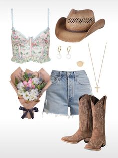 Coastal Cowgirl Outfits Concert, 70s Cowgirl Aesthetic, Preppy Country Outfits, Cute Nashville Outfits Summer, Lumineers Concert Outfit, Stagecoach Fashion, Stage Coach