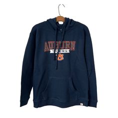 Blue 84 Auburn Tigers Sweatshirt Hoodie Mens Medium Navy Blue College Cotton New Features: Long Sleeve Pullover Style Auburn Tigers Logo Kangaroo Pocket Adjustable Drawstring Hooded Cotton, Polyester Size: Mens M Measurements: Length 25.5 In / 65 Cm Bust 20 In / 51 Cm Condition: New With Tags Pullover Classic Comfortable Relaxed Fall Winter Warm Cozy Comfy Everyday Closet Active Exercise Athletic Hiking Outdoors Camping Workout Gym Running Walking Exercising Clothes Athleisure Exercise Loungewea Blue Collegiate Fleece Top, Blue Hoodie For Game Day Fan Apparel, Blue Fleece Collegiate Tops, Blue Fleece Fan Apparel Hoodie, Blue Hoodie With Letter Print For Fan Gear, Blue Hoodie With Letter Print For Fans, Blue Hoodie With Letter Print Fan Apparel, Blue Fleece Hoodie Fan Apparel, Blue Fan Apparel Hoodie