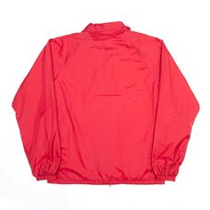 Item is in good used condition. >Size: S >Armpit To Armpit: 22" >Armpit To Cuff: 24" >Collar To Hem: 29" Red Nylon Streetwear Windbreaker, Red Nylon Windbreaker For Streetwear, Red Nylon Track Jacket For Outdoor, Red Nylon Track Jacket For Streetwear, Red Long Sleeve Nylon Windbreaker, Coach Jacket, Red Jacket, Jackets For Women, Cuff