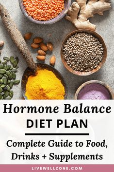 Balanced Diet Plan, Healthy Hormones, Natural Hormones