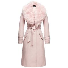 SENTALER Luxury Outerwear: Long Coat with Fur Collar - Blush ($1,685) ❤ liked on Polyvore featuring outerwear, coats, longline fur coat, long coat, long fur coat, pink coats and fur collar long coat Long Pink Coat, Coat With Fur Collar, Pink Fur Coat, Alpaca Coat, Long Fur Coat, Coat With Fur, Luxury Outerwear, Fur Collar Coat, Chique Outfits