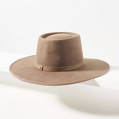 Offering A Modern Take On The Classic Boater, This Topper Is Equal Parts Elegant And Subdued. We Love How It Pairs Well With Breezy Autumnal Dresses And Jeans Alike. Wool Spot Clean Imported Dimensions 23.5" Crown; 4.25" Brim Everyday Flat Bill Hats For Spring, Rancher Hat, Brown Mustard, Boho Hat, Anthropologie Accessories, Floral Hat, Boater Hat, Cotton Hat, Wool Beanie