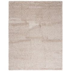 a white rug on a white background