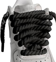 "Please read the FULL description before purchasing These are custom laces that are extremely thick used to accessorize several popular model shoes like Air Force 1s, Jordans, Dunks & more. The laces are so thick that some applications require you to modify the lace holes on your shoes in order to properly fit the laces through. If you purchase this item, you understand that modifications may be required to fit these laces and that the laces are nonrefundable. - Comes with two 6mm thick shoelace Thick Shoe Laces, Big Laces Shoes, Travis Sb Dunk, 1s Jordans, Rope Shoe Laces, Jordans Dunks, Ribbon Shoe Laces, How To Tie Shoes, Af 1