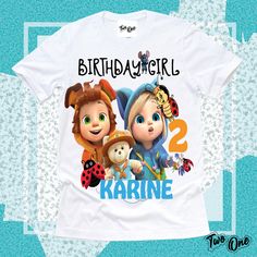 Personalized t-shirt to celebrate on all occasions, unisex short-sleeved t-shirt in all sizes, for parties including the family group, for us it is a pleasure to be part of your special moment. White T-shirt With Sublimation Print For Birthday, Themed Birthday T-shirt With Character Print, Cute Birthday T-shirt With Character Print, Themed T-shirt With Character Print For Gift, Themed White Birthday T-shirt, Cute Birthday T-shirt With Cartoon Print, Fun T-shirt With Character Print For Gift, Themed Short Sleeve Shirt With Sublimation Print, Short Sleeve Tops With Character Print For Birthday Gift