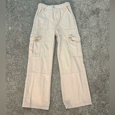 In Good Condition, Never Worn Shein Baggy Fit Tan Cargo Pants Kids Size 8-10 Neutral Cargo Pants, Tan Baggy Pants, Cargo Pants For Kids, Kids Cargo Pants, Cargo Pants Kids, Shein Bottoms, Cargo Pants Color, Tan Cargo Pants, Baggy Cargo Pants