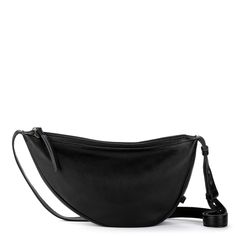 Cast in responsibly sourced leather, the Tess Sling combines the accessibility of a belt bag with the body-skimming comfort of a crossbody. Detailed with interior pockets and a long adjustable strap, this must-have bag is perfect for anyone who prioritizes straightforward, functional design. Functional Design, Sling Bag, Belt Bag, Leather Bag, Adjustable Straps, Leather, Black, Design