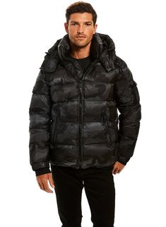 Black Polyamide Outerwear For Fall, Functional Fitted Puffer Jacket For Fall, Fitted Waterproof Nylon Outerwear, Waterproof Fitted Nylon Outerwear, Modern Fitted Outdoor Outerwear, Modern Nylon Winter Puffer Jacket, Fitted Nylon Puffer Jacket With Ribbed Cuffs, Modern Nylon Puffer Jacket For Winter, Modern Nylon Outerwear For Cold Weather