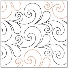 an image of a quilt block with swirls on it