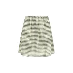 This season's latest iteration to our Sadie skirt is in our new Houndstooth print and cut from crepe. Fully lined, with an elasticated waist, it brings style, comfort, and versatility. Pair with flats and a cream jumper for daytime chic and switch for heels, a camisole and jacket to take you through the night. The perfect addition to your autumn wardrobe.  Cool machine wash only. Wash inside out and with similar colours 100% viscose Sourced in India  Cool machine wash only. Wash inside out and w Spring Workwear Skirt With Houndstooth Pattern, Spring Gingham Skirt For Workwear, Chic Gingham Skirt For Work, Houndstooth Mini Skirt, Green Lily, Cream Jumper, Autumn Wardrobe, Luxury Scarves, Gifts For New Mums