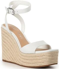 Gianni Bini Senna Leather Jute Platform Wedge Sandals | Dillard's Synthetic Wedge Heel Sandals With Strap, Summer Synthetic Wedge Sandals With Buckle Closure, Synthetic Strap Wedge Heel Sandals, Synthetic Strap Sandals With Wedge Heel, Summer Synthetic Strap Wedge Sandals, High Heel Synthetic Strap Wedge Sandals, Synthetic Wedge Sandals With Buckle Closure And Round Toe, Synthetic Wedge Sandals With Buckle Closure, Adjustable Strap Synthetic Wedge Sandals