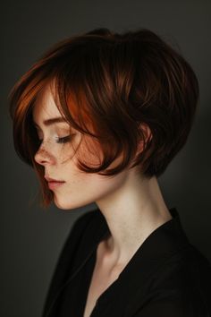 21  Pixie Bob Haircuts: The Perfect Blend Of Chic And Playful Winter Pixie Haircut, Pixie Red Hair, "bixie" Haircut, Burgundy Short Hair, "bixie" Haircut 2024, Cropped Bob, Edgy Pixie Cut, 90s Pixie Cut, Red Pixie Haircut