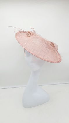 Elegant Blush Fascinator. This will be a great way to add elegance to any,  bridesmaid,  rehearsal dinner,  Wedding guest,  cocktail party, or church outfit. - Rare find - Lightweight  - Ready to ship - Fast Shipping - Free Shipping - Group discount available - Customize by adding different color flowers and or feathers It comes in other colors see their links below: Check my store for styles and colors.  etsy.com/shop/Hatsandpearls Find more at my website for more styles: www.hatsandpearls.com  Reach out to me if you can't find what you are looking for.  I can make cake custom orders and help you style and match your outfit  Tag and share your pictures when you wear and style our hats.  Instagram: @hats_pearls Facebook: Hats Pearls Thank you for visiting! Party Fascinator With Short Brim For Royal Ascot, Evening Hat Fascinator For Royal Ascot, Structured Crown Hat For Kentucky Derby Party, Elegant Adjustable Hat For Wedding, Party Mini Hat With Adjustable Curved Brim, Adjustable Mini Hats With Curved Brim For Party, Adjustable Mini Hat With Curved Brim For Parties, Curved Brim Fascinator For Kentucky Derby Party, Chic Party Fascinator With Curved Brim