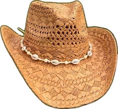 Brown Toquilla Straw Hat For Rodeo, Brown Paper Straw Fedora Hat, Casual Brown Straw Hat For Western-themed Events, Brown Toquilla Straw Sun Hat For Country Events, Western Brown Toquilla Straw Sun Hat, Western Brown Sun Hat In Toquilla Straw, Brown Western Straw Panama Hat, Brown Toquilla Straw Hat For Beach Season, Brown Toquilla Straw Sun Hat For Western-themed Events