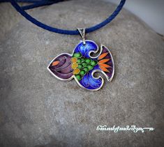 This pendant / necklace is made on sterling silver using hot cloisonné enamel technique.  Ships from Tbilisi, Georgia in most countries free of charge, just drop a message in advance to re-check free shipping availability to your country. Enamel Fish-shaped Jewelry As Gift, Enamel Fish-shaped Jewelry For Gifts, Fish-shaped Enamel Jewelry As A Gift, Fish-shaped Enamel Jewelry For Gifts, Fish-shaped Enamel Jewelry Gift, Traditional Fish-shaped Jewelry Gift, Traditional Fish-shaped Jewelry For Gift, Fish Pendant, Tbilisi Georgia