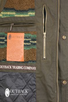 We love a detail shot! Take a look at the security pocket, concealment pocket, and inside lining on our Magnum Vest! Oilskin Duster, Utility Hunting Vest Sleeveless, Concealed Carry Jacket, Military Utility Jacket With Patch Pockets For Outdoor, Khaki Military Vest With Pockets, Packable Rain Jacket, Sleeveless Military Vest For Hiking, Formal Vest, Lightweight Vest