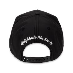 Our Melody Rope Hat is made from performance poly fabric. 5 panel ‘retro fit’ Woven rope along base of front panel Adjustable plastic snap closure Retro Fits, Snap Closure, Baseball Hats, Black White, Black And White, Hats, Fabric, White, Black