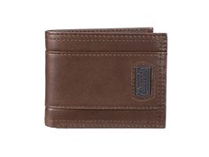 Columbia Leather Traveler Wallet - Wallet Handbags : Brown Plaque : 100% Leather 100% Genuine Leather China India Hand Wash pockets: 4 slip, 2 id windows, 8 card slots RFID PROTECTION: This technology prevents digital thieves from stealing your personal identity and credit card information. Our Columbia wallet is enhanced with RFID lining that blocks radio frequency to protect you from wireless pickpocketing TRAVELER STYLE: With a horizontal stitch design and our iconic Columbia ornament logo, t Coach Trifold Wallet With Rfid Blocking For Formal Use, Coach Trifold Wallet With Rfid Blocking, Coach Rfid Blocking Trifold Wallet, Coach Leather Trifold Wallet With Card Slots, Coach Leather Rectangular Trifold Wallet, Coach Leather Trifold Wallet For Business, Personal Identity, Logo T, Windows 8