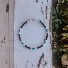 BLUE MOON BRACELET Beaded Boho/western Bracelet White | Etsy Western Bracelets, Moon Bracelet, Boho Choker, Hippie Vibes, Wire Necklace, Western Boho, Bracelet Beaded, Support Handmade, Green Turquoise