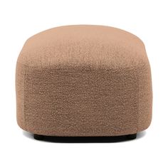 the foot stool is made out of fabric