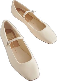 White Elegant Ballet Flats For Everyday, White Ballet Flats For Everyday Wear, Chic Cream Flats For Everyday Wear, Everyday White Ballet Flats, Everyday Chic Beige Ballet Flats, Everyday Beige Almond Toe Ballet Flats, Everyday Beige Ballet Flats With Almond Toe, Ivory Ballet Flats, Ivory Flats