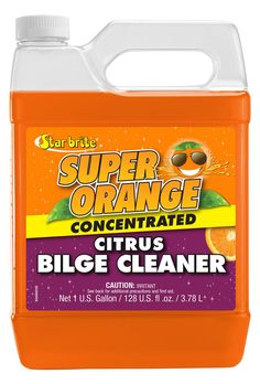 a gallon of orange concentrateant on a white background with the words super orange concentrate