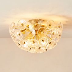 a ceiling light that is hanging from the ceiling