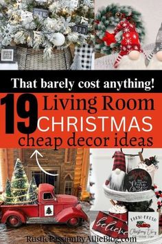 christmas decorating ideas that really cost anything