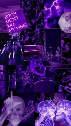 Neon Purple Aesthetic, Dark Purple Roses, Trippy Aesthetic, Halloween Wallpaper Backgrounds, Pretty Phone Wallpaper, Yumeko Jabami, Best Iphone Wallpapers, Neon Purple