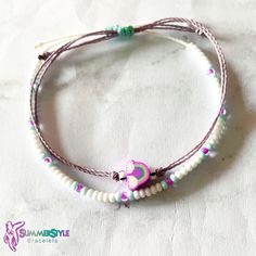 YOU CAN NOW SHOP ON MY NEW WEBSITE! www.summerstylebracelets.com This item is ready to ship! Customization is NOT available for this listing.  If you would like something custom, please send me a message!  This rainbow wax cord bracelet pack is the perfect gift for the rainbow lover in your life! Completely waterproof, adjustable so it will fit any size wrist. Just pull to close. All of my friendship bracelets are made with 100% cotton embroidery floss & my water proof jewelry is made with 100% waxed polyester cord. Any other supplies I use are all natural & eco friendly & everything is made in a smoke-free & pet-free home! Casual Heart Beads Friendship Bracelets For Beach, Purple Friendship Bracelets For Summer Gift, Purple Beaded Bracelets For Beach In Summer, Purple Friendship Bracelets For Summer, Purple Beaded Bracelets For Beach And Summer, Summer Gift Purple Friendship Bracelets, Purple Beaded Bracelet For Beach In Summer, Adjustable Summer Bracelet With Heart Beads, Summer Heart Beads Adjustable Beaded Bracelets