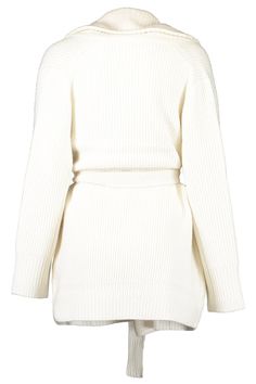 Simkhai romani cardigan in ivory. 90% Wool 10% Cashmere Dry clean only Imported Luxury White Cashmere Outerwear, Luxury White Knit Outerwear, Beach Stores, Ivory Sweater, Marissa Collections, Cardigan Outfits, Resort Collection, Dry Clean Only, Cardigan Tops