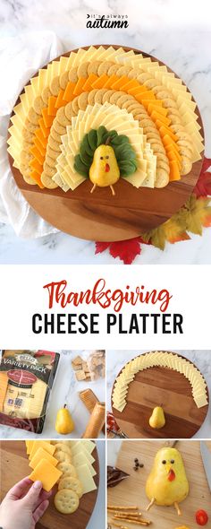 this thanksgiving cheese platter is so easy to make