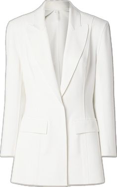 Elegant Structured Suits For Office, Elegant Office Suits With Pressed Crease, Elegant Notched Blazer For Office Wear, Elegant Notched Outerwear For Office Wear, Elegant Semi-formal Notch Lapel Blazer, Elegant Notched Blazer For Work, Elegant Tailored Business Casual Blazer, Elegant Notch Lapel Blazer For Semi-formal Occasions, Elegant Notched Blazer With Hidden Button Closure