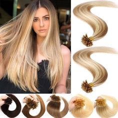 Pre Bonded 100% Real Human Hair Extensions Keratin Nail U Tip Glue Fusion Hot US | eBay Hair Extensions Keratin, U Tip Hair Extensions, Jasmine Hair, Real Human Hair Extensions, 100 Human Hair Extensions, Nail Tip, Real Human Hair, Clip In Hair Extensions, Human Hair Extensions