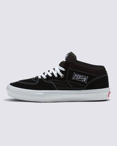 Skate Half Cab Shoe Vans Store, Vans Skate, Skate Shoe, Skate Shoes, Black White, Black And White, White, Black